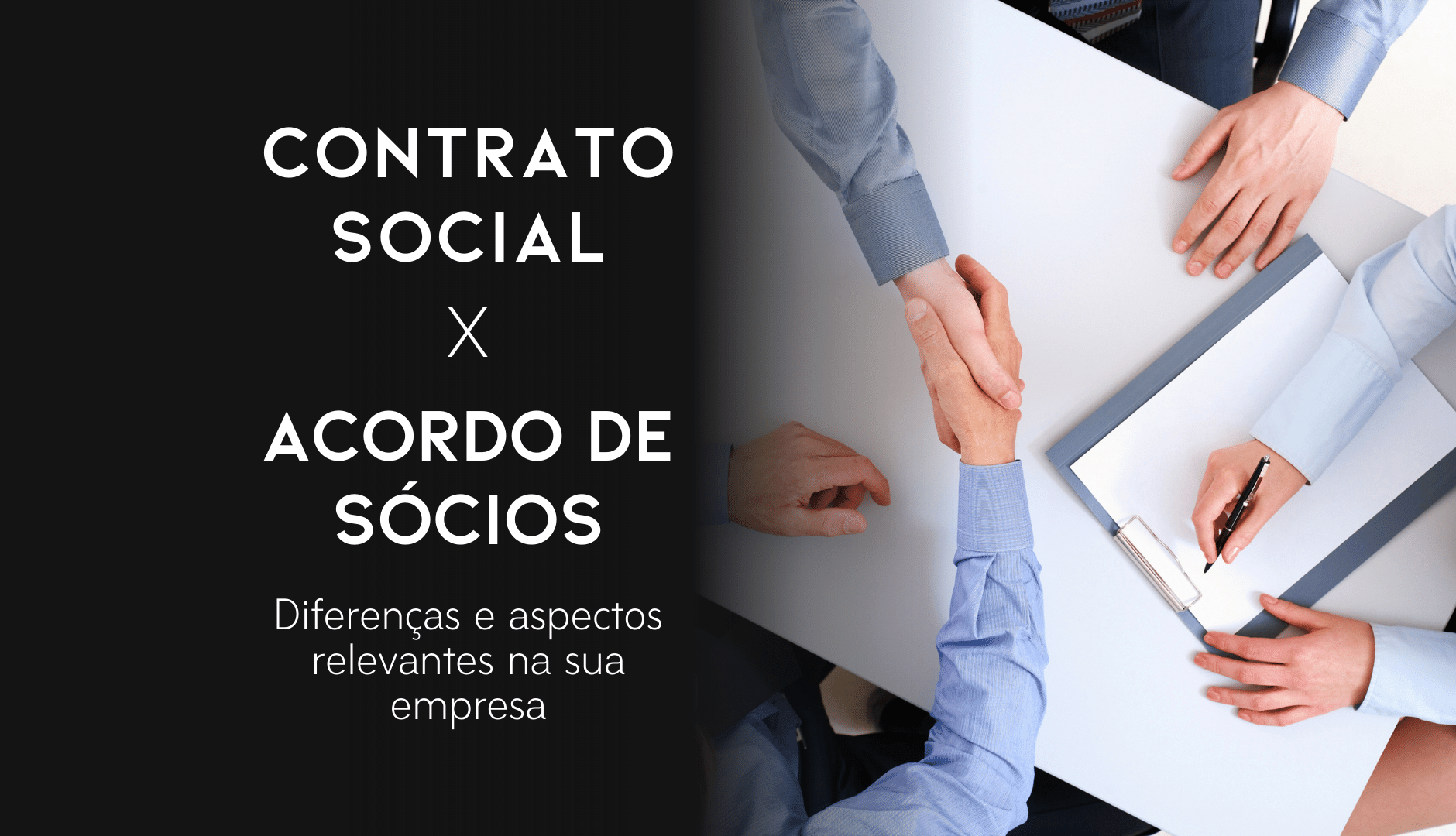 Contrato Social X Acordo De Sócios